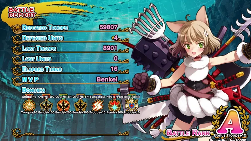 Скриншот 8 к игре Eiyu*Senki Gold – A New Conquest