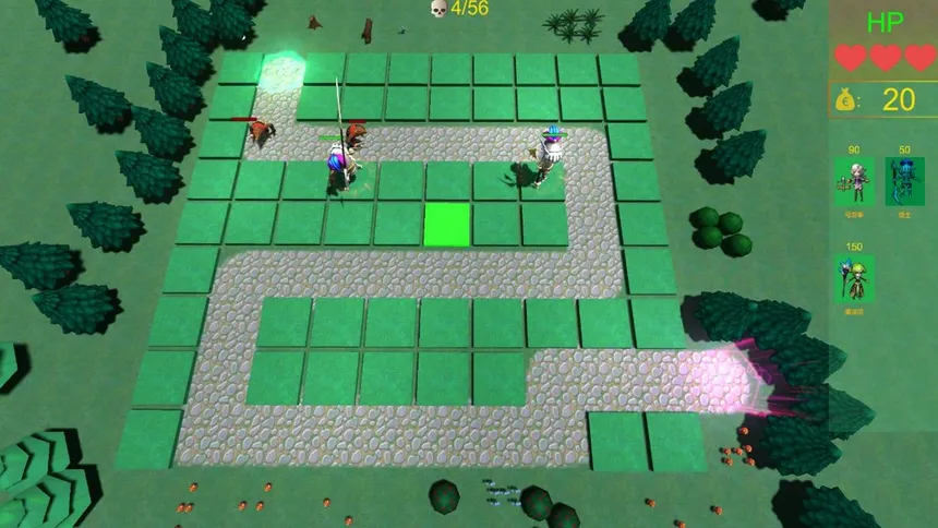 Скриншот 4 к игре 小小精灵塔防(Little elf tower defense)