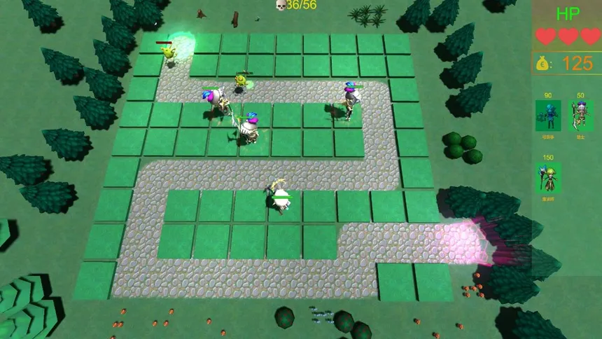 Скриншот 5 к игре 小小精灵塔防(Little elf tower defense)