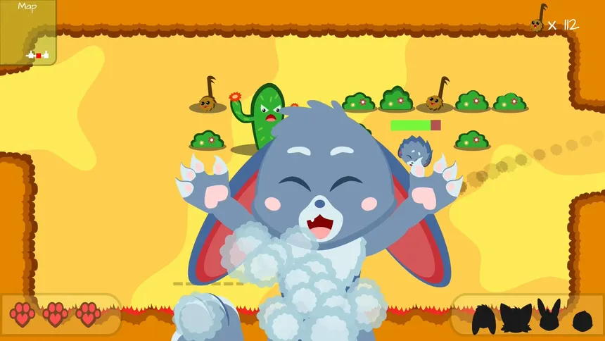 Скриншот 6 к игре FoxPaww: a furry breakout-lite adventure