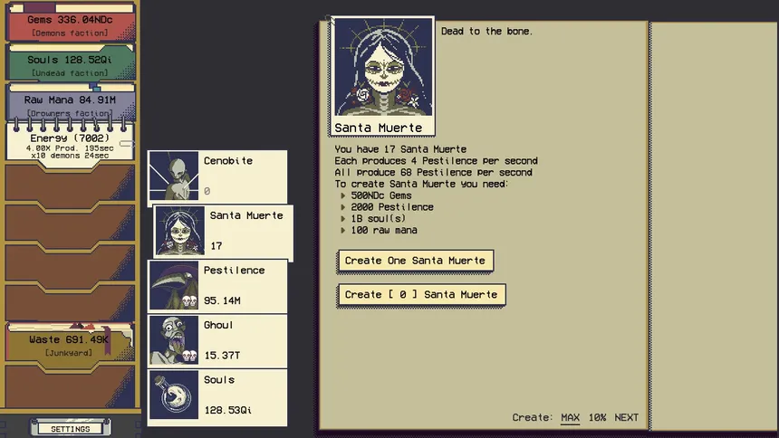 Скриншот 3 к игре Underworld Idle