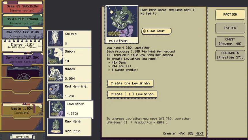 Скриншот 5 к игре Underworld Idle