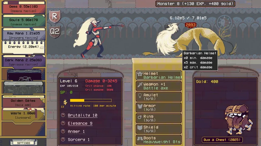 Скриншот 8 к игре Underworld Idle