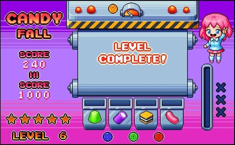 Скриншот 2 к игре Candy Fall