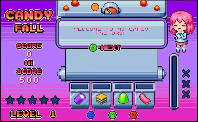 Скриншот 3 к игре Candy Fall