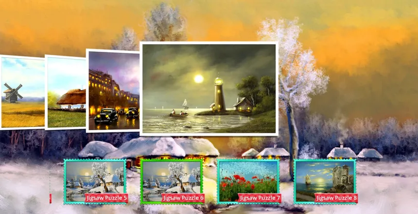Скриншот 3 к игре Paintings Jigsaw Puzzles