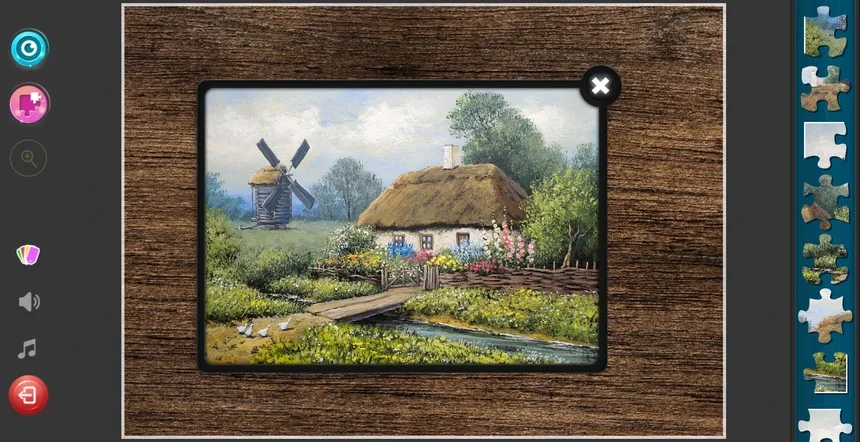Скриншот 7 к игре Paintings Jigsaw Puzzles
