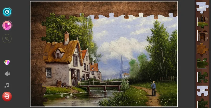 Скриншот 8 к игре Paintings Jigsaw Puzzles