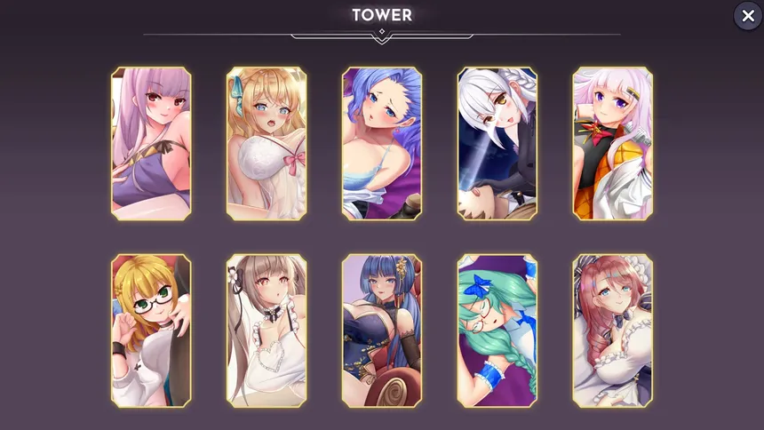 Скриншот 3 к игре Tower of Waifus
