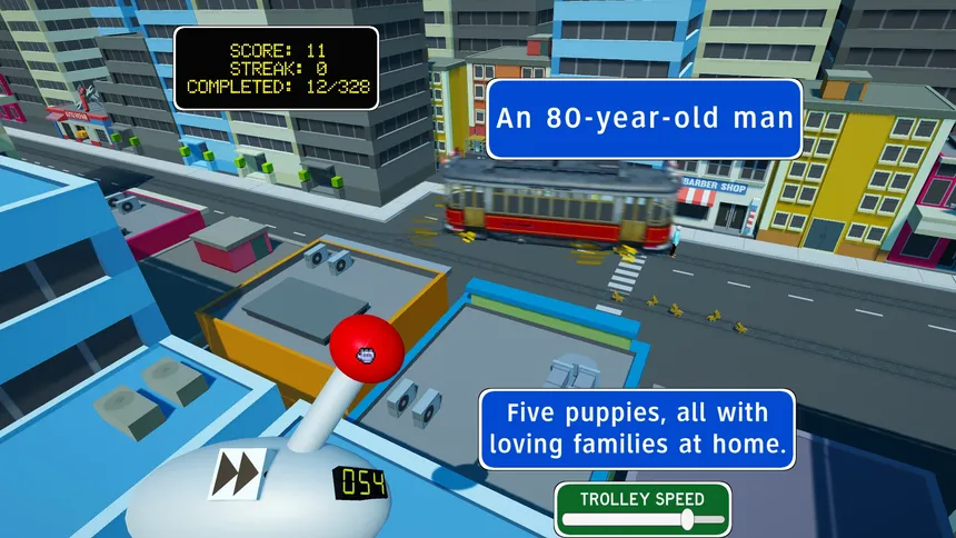 Скриншот 8 к игре The Trolley Problem Game