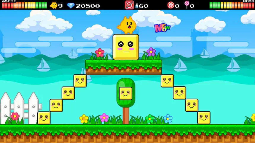 Скриншот 2 к игре Ascii the Brave Cat