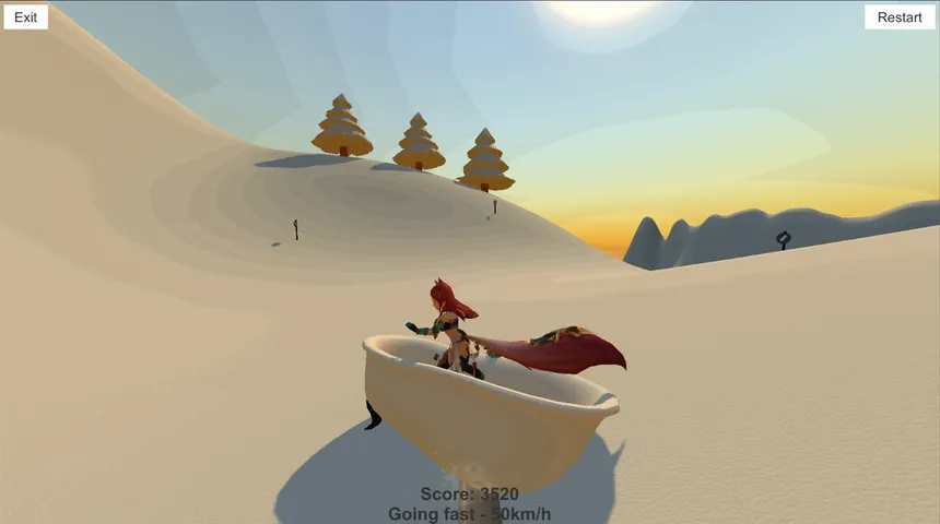 Скриншот 2 к игре Snowboard