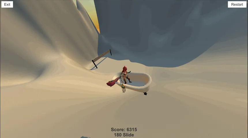 Скриншот 3 к игре Snowboard