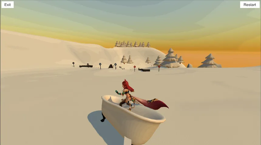 Скриншот 4 к игре Snowboard
