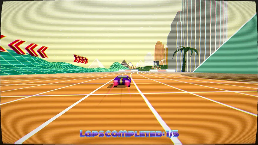 Скриншот 2 к игре Retro Racer