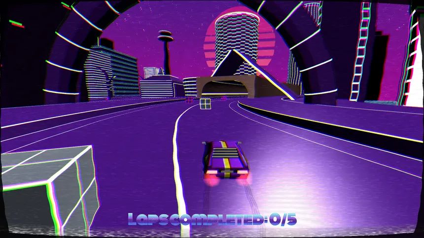 Скриншот 3 к игре Retro Racer