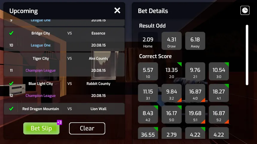 Скриншот 3 к игре Football Betting 足彩上岸记