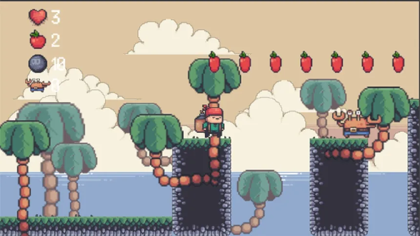 Скриншот 2 к игре 蘑菇的冒险 MoGu's Adventure