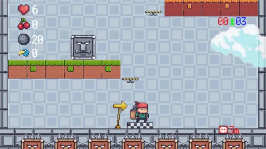 Скриншот 3 к игре 蘑菇的冒险 MoGu's Adventure