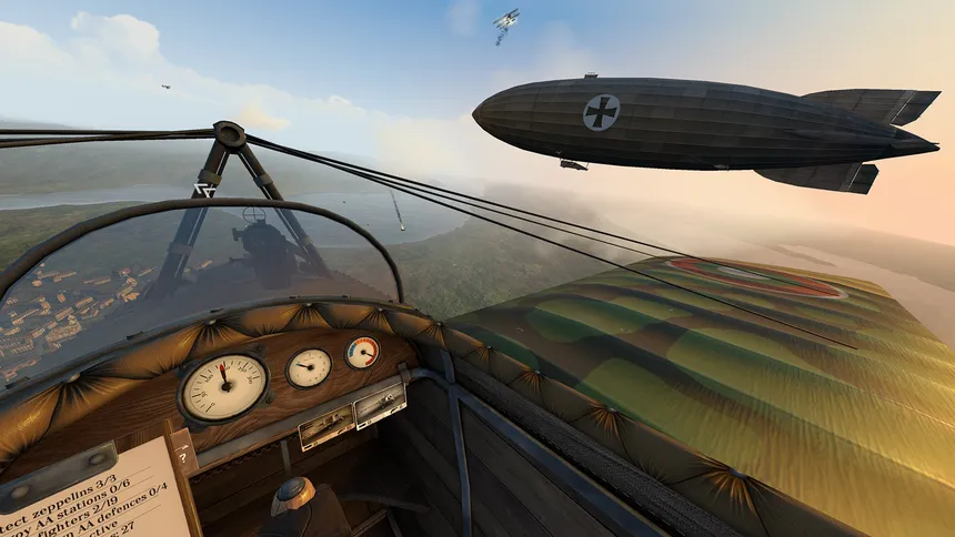 Скриншот 2 к игре Warplanes: WW1 Fighters