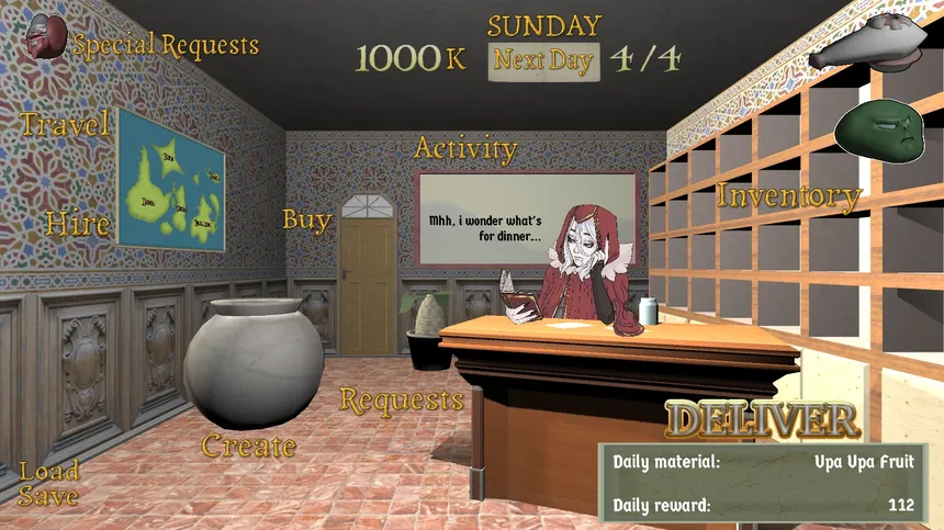 Скриншот 4 к игре Mariuccha Alchemy Queen