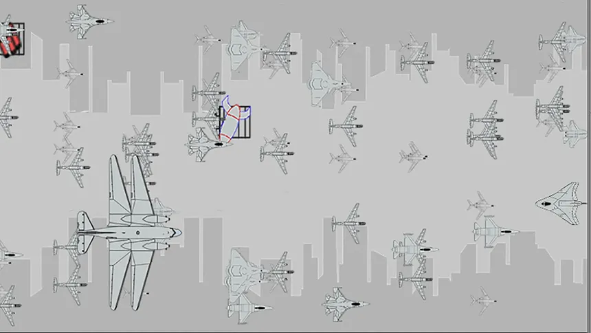 Скриншот 1 к игре Airplane shooting spree