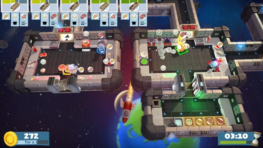 Скриншот 4 к игре Overcooked! All You Can Eat