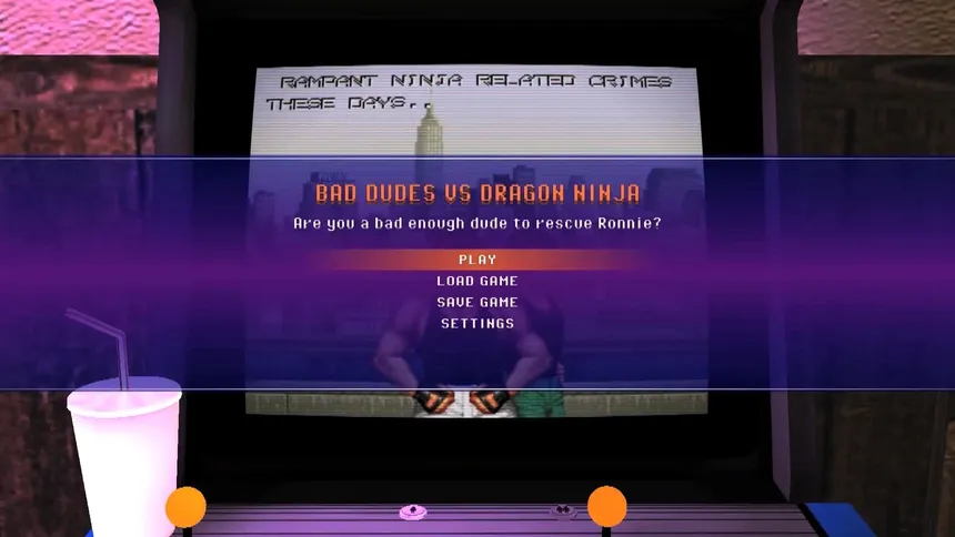 Скриншот 1 к игре Retro Classix: Bad Dudes