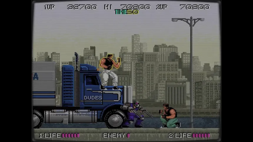 Скриншот 2 к игре Retro Classix: Bad Dudes