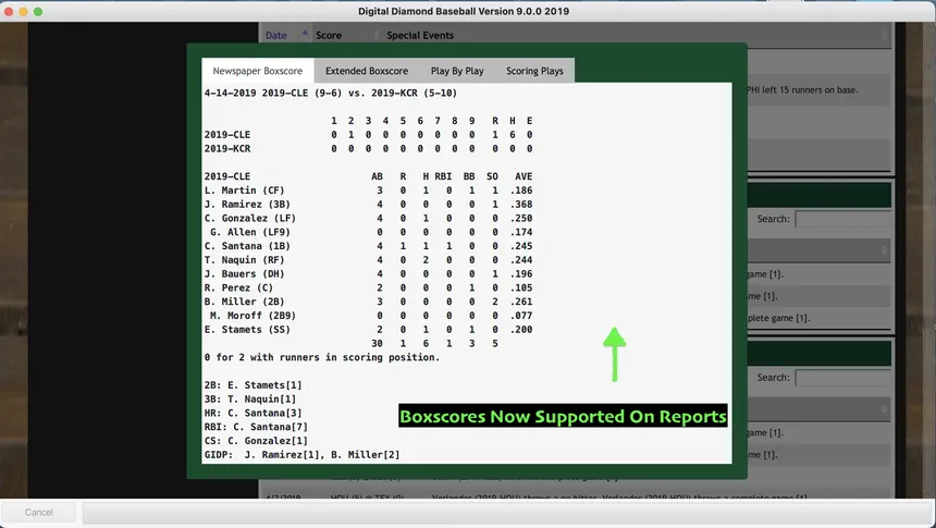 Скриншот 7 к игре Digital Diamond Baseball V9