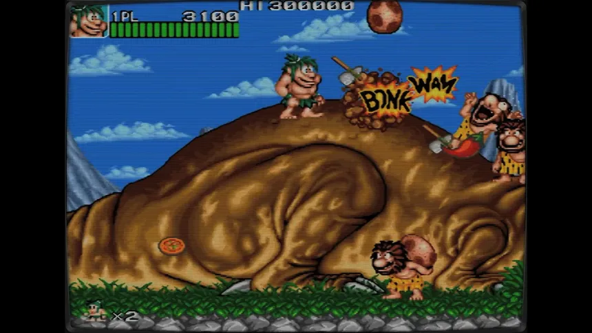 Скриншот 1 к игре Retro Classix: Joe & Mac - Caveman Ninja