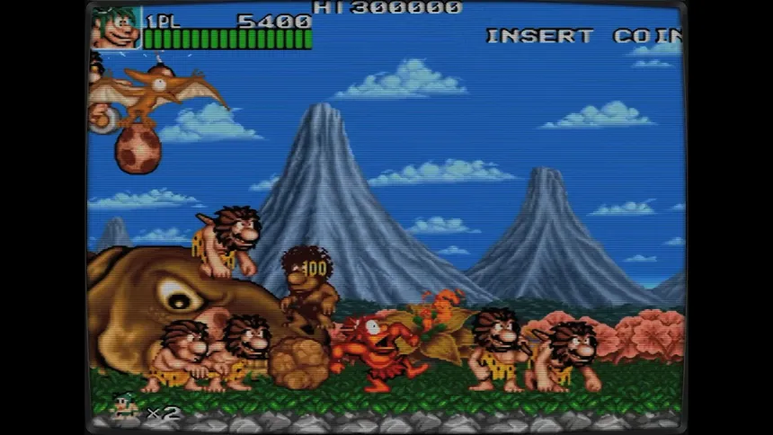 Скриншот 2 к игре Retro Classix: Joe & Mac - Caveman Ninja