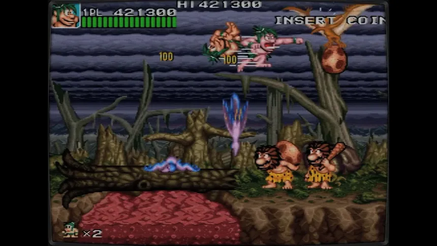 Скриншот 7 к игре Retro Classix: Joe & Mac - Caveman Ninja