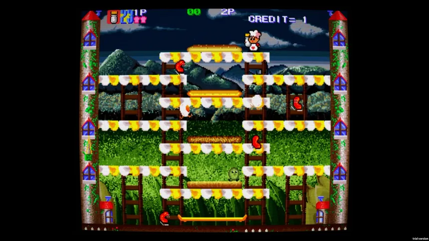 Скриншот 2 к игре Retro Classix: Super BurgerTime