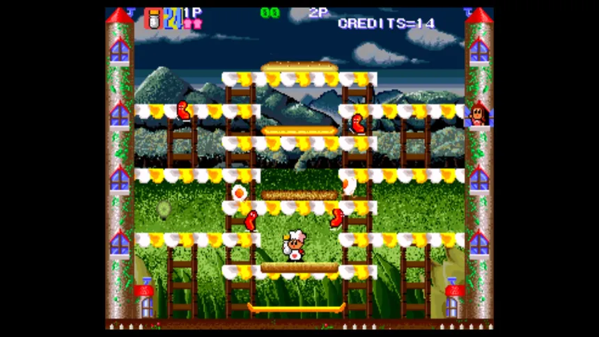 Скриншот 8 к игре Retro Classix: Super BurgerTime
