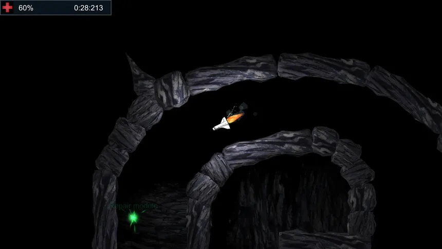 Скриншот 1 к игре Colossus Mission - adventure in space, arcade game