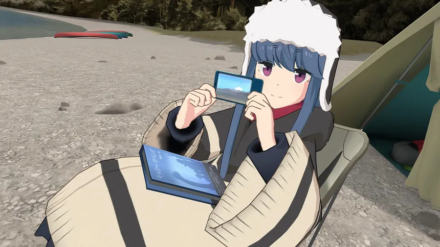 Скриншот 3 к игре Laid-Back Camp - Virtual - Lake Motosu
