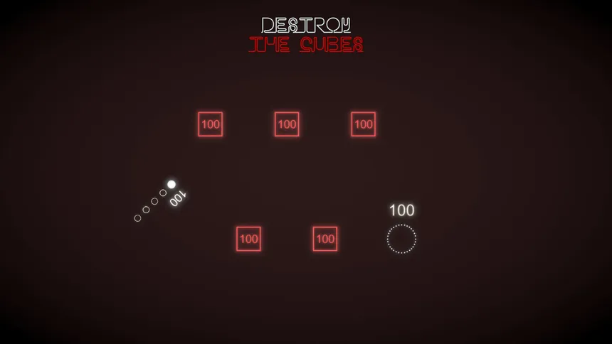 Скриншот 2 к игре Destroy The Cubes