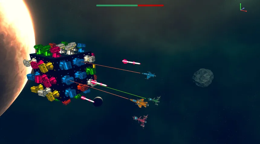 Скриншот 3 к игре Space Cube Tower Defense
