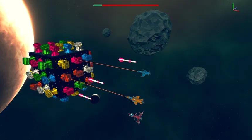 Скриншот 4 к игре Space Cube Tower Defense