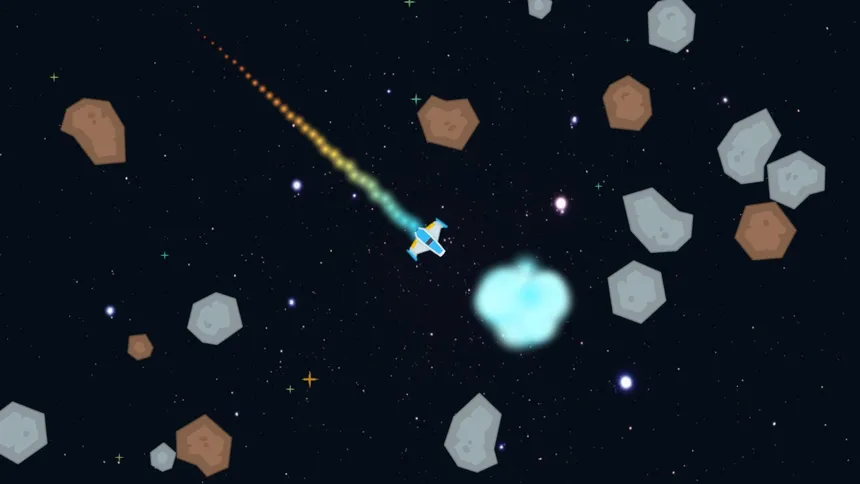 Скриншот 4 к игре Asteroids Maneuvers