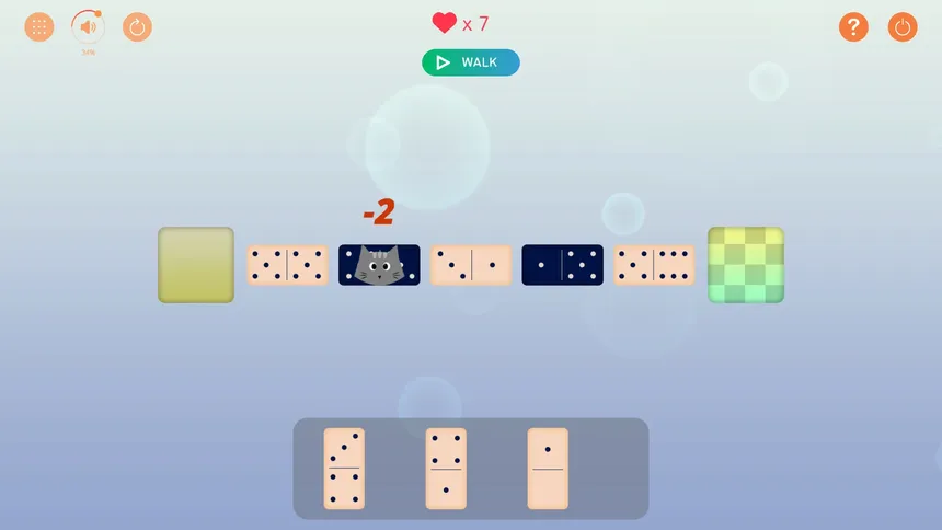 Скриншот 1 к игре Cat way Domino