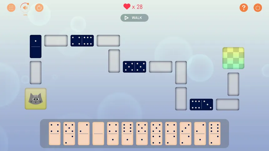 Скриншот 3 к игре Cat way Domino