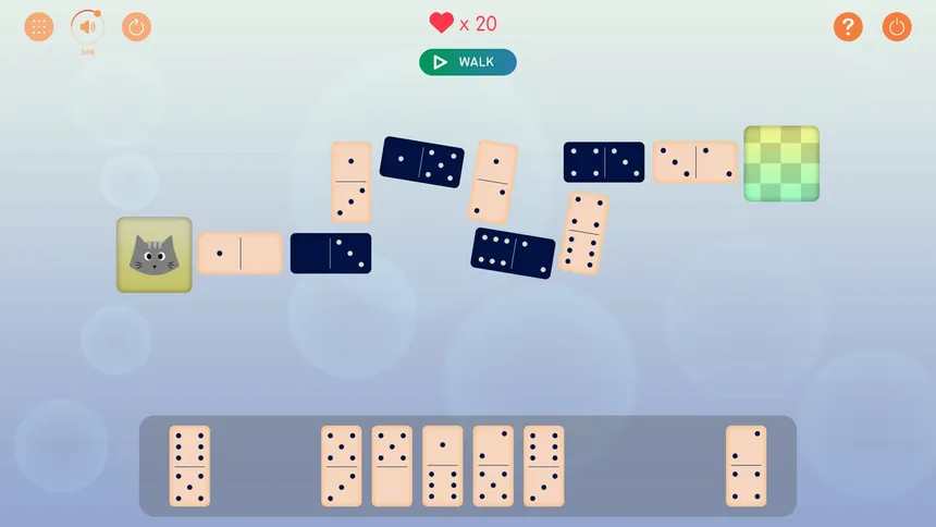Скриншот 5 к игре Cat way Domino