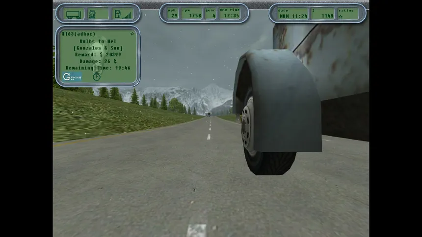 Скриншот 1 к игре 18 Wheels of Steel: Hard Truck