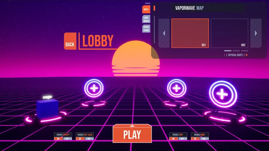 Скриншот 1 к игре Qube Saga