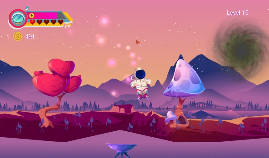 Скриншот 3 к игре Jetpack astronaut