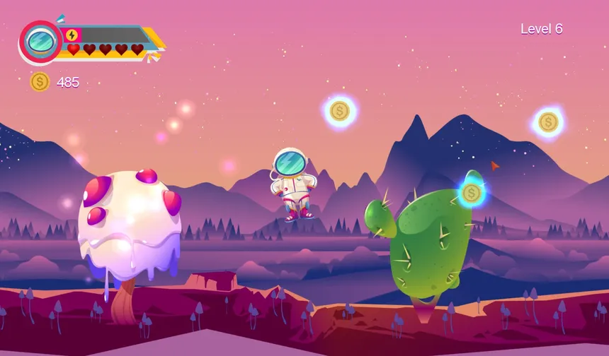 Скриншот 4 к игре Jetpack astronaut