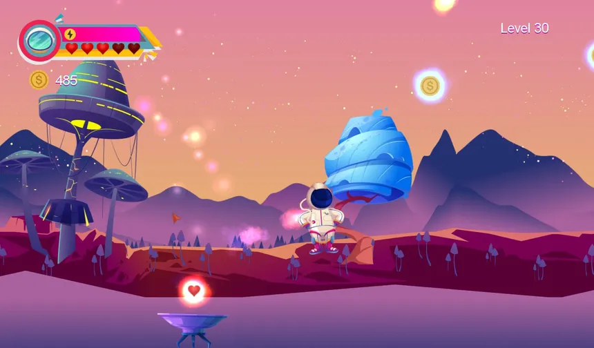 Скриншот 6 к игре Jetpack astronaut