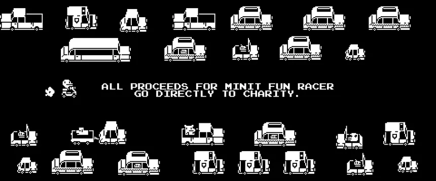 Скриншот 1 к игре Minit Fun Racer